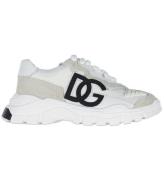 Dolce & Gabbana Sneakers - Next - Hvid /Beige m. Logo