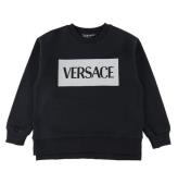 Versace Sweatshirt - Sort m. GrÃ¥