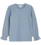 Hust and Claire Bluse - Rib - Amma - Blue Tint
