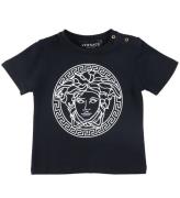 Versace T-shirt - Sort m. Hvid