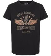Petit by Sofie Schnoor T-shirt - Felina - Sort m. Print