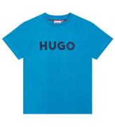 HUGO T-shirt - Electric Blue m. Navy