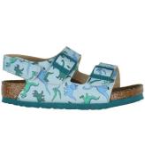 Birkenstock Sandaler - Milano HL - Big Dino Light Blue