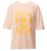 Lala Berlin T-shirt - Celia - Lala Palm Pink