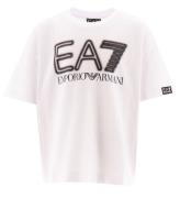 EA7 T-shirt - Hvid m. Sort