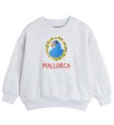 Mini Rodini Sweatshirt - Parrot Enb - Grey Melange