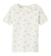 Lil Atelier T-Shirt - NmfGavo Esi - Coconut Milk