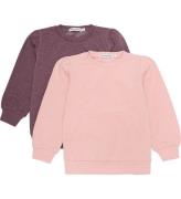 Minymo Sweatsshirt - 2-pak - Misty Rose