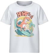 Name It T-shirt - NmmVux - Bright White/Surfs Up