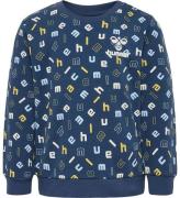 Hummel Sweatshirt - HmlHappy You - Sargasso Sea