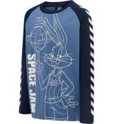 Hummel Bluse - hmlSpace Jam Boys - Blue Horizon m. Snurre Snup