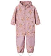 Name It Softshelldragt m. Fleece - NmfAlfa08 - Mauve Shadows/WOO