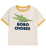 Bobo Choses T-shirt - Talking Crocodile - Off White