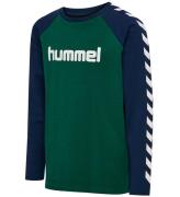 Hummel Bluse - hmlBOYS - Rain Forest