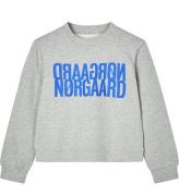 Mads NÃ¸rgaard Sweatshirt - Talinka - Light Grey Melange