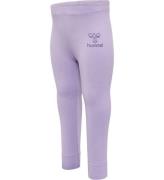 Hummel Leggings - HmlMino Tights - Lavender Gray