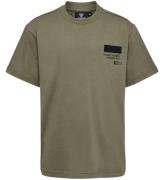 Hummel T-shirt - hmlArchie - Dusty Olive