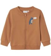 Name It Sweatcardigan - NbmVonne - Almond/Bear