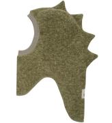 Huttelihut Elefanthue - Uld - 2-lags - Deep Lichen Green