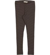 MarMar Leggings - Rib - Modal - Nori Green Stripe