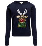 Kids Only Strik - KogXmas - Night Sky/Sequin Reindeer