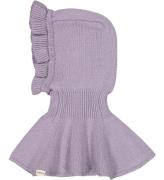 MarMar Elefanthue - Strik - Amira - 1-lags - Uld/Bomuld - Purple