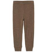 Name It Leggings - Uld - Rib - NmmWossa - Walnut