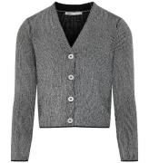 Kids Only Cardigan - KogNinna - Strik - Black/Silver Glitter