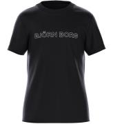 BjÃ¶rn Borg T-shirt - Borg Essential 3 - Black Beauty