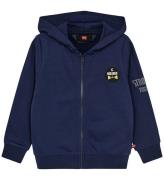 LEGO® Wear Sweatshirt m. Lynlås - Ninjago - Dark Navy