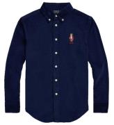 Polo Ralph Lauren Skjorte - Fløjl - Navy