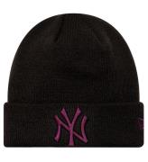 New Era Hue - Strik - New York Yankees - Sort/Lilla