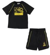 Moschino T-shirt/Shorts - Sort m. Gul