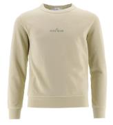 Stone Island Sweatshirt - Sand m. Logo