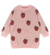 Konges Sløjd Kjole - Strik - Lapis Lurex - Strawberry