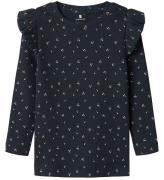 Name It Bluse - Rib -NmfBabeth - Navy Blazer