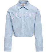 Kids Only Skjorte - KogEtta - Soft Chambray/White m. Cool