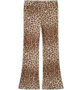 Name It Bukser - BootCut - Turtledove m. Leopardprint