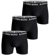 BjÃ¶rn Borg Boxershorts - 3-pak - Sort