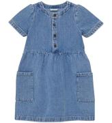 En Fant Denimkjole - Light Denim Blue