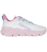 Geox Sko - J Flexyper Fast - Hvid/Pink