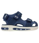 En Fant Sandaler - Velcro Closed Toe - Vintage Indigo