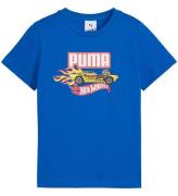 Puma x Hot Wheels T-shirt - Team Royal m. Print