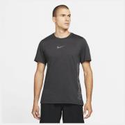 Nike Pro Trænings T-Shirt Dri-FIT Burnout - Sort/Grå