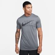 Nike Trænings T-Shirt Dri-FIT Fitness - Grå