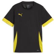 PUMA Trænings T-Shirt teamGOAL - Sort/Gul Børn