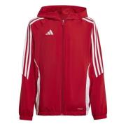 adidas Windbreaker Tiro 24 - Rød/Hvid Børn