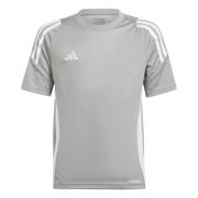 adidas Trænings T-Shirt Tiro 24 - Grå/Hvid Børn