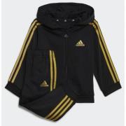 Adidas Essentials Shiny Hooded træningsdragt