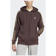 Adidas Essentials French Terry 3-Stripes Full-Zip hættetrøje